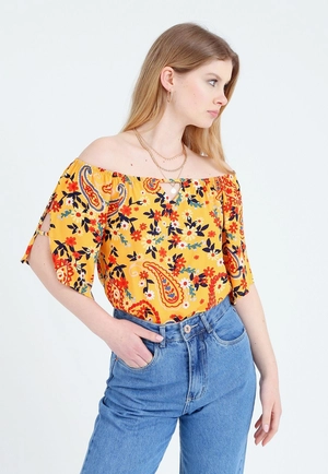 Blusa Ombro A Ombro Cashmere