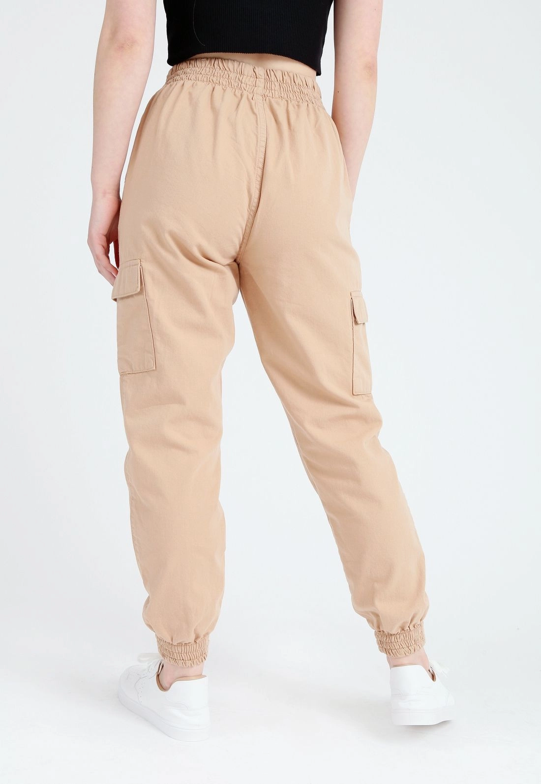 Calça Sarja Jogger Bolso Cargo