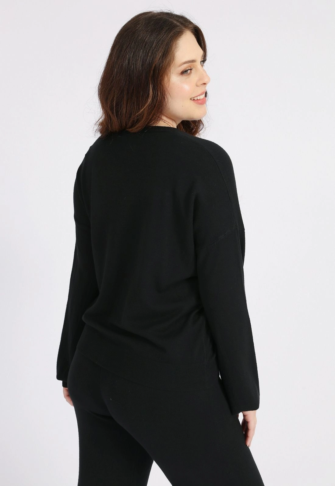 Blusa Tricô Manga Morcego g