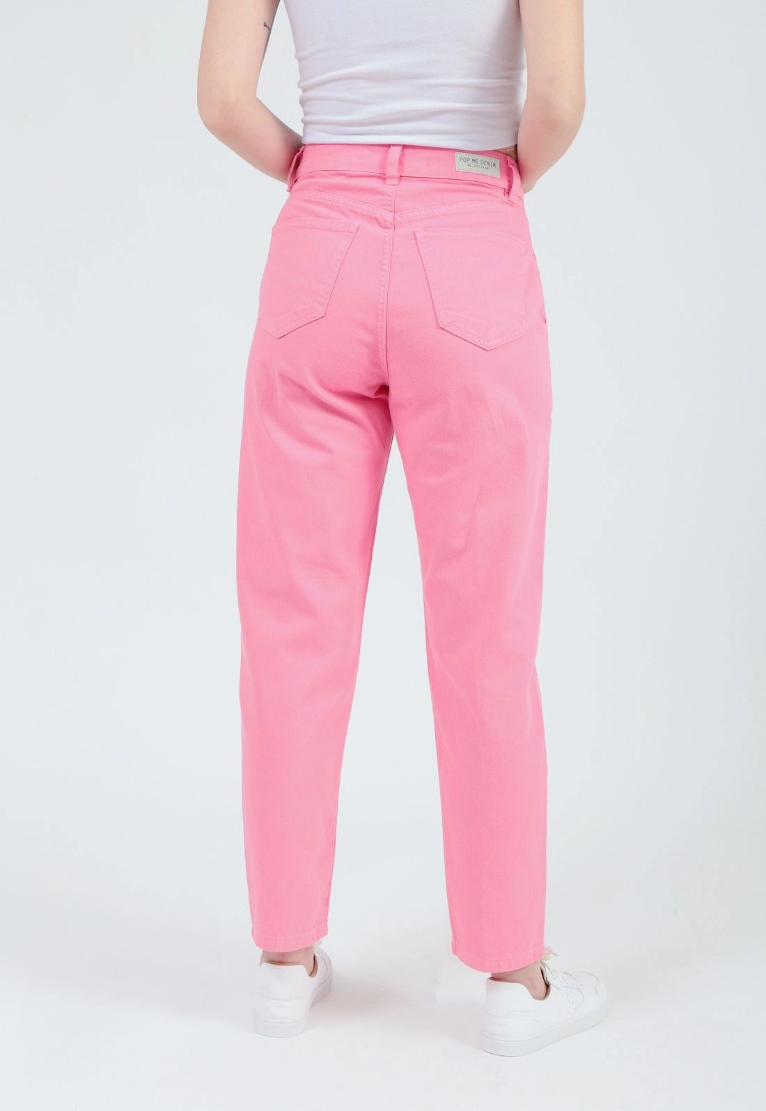 Calça Sarja Mom Bolso Faca
